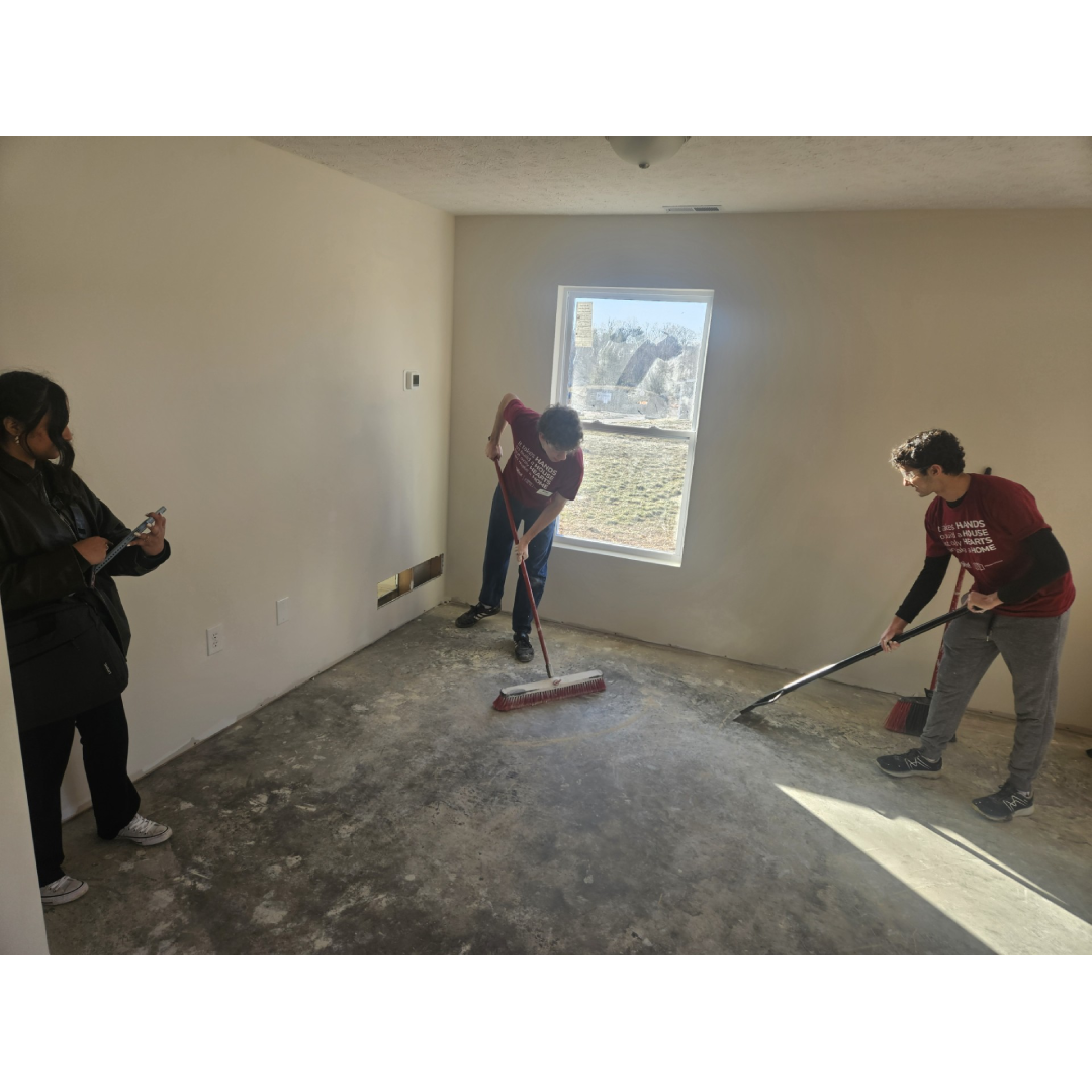 Observers at the Habitat for Humanity